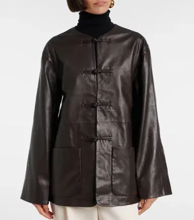 RÓHE Róhe Marie leather jacket | Thumbnail 6 RÓHE Róhe Marie leather jacket | Thumbnail 6