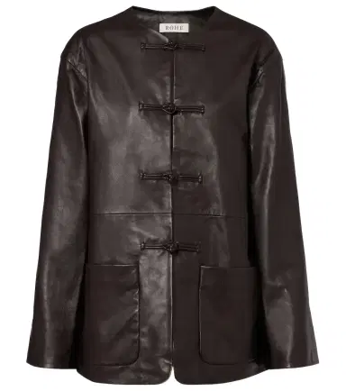 RÓHE Róhe Marie leather jacket | Thumbnail 1 RÓHE Róhe Marie leather jacket | Thumbnail 1