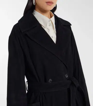 RÓHE Róhe Suede wrap coat | Thumbnail 5 RÓHE Róhe Suede wrap coat | Thumbnail 5