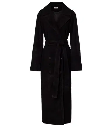 RÓHE Róhe Suede wrap coat | Thumbnail 1 RÓHE Róhe Suede wrap coat | Thumbnail 1