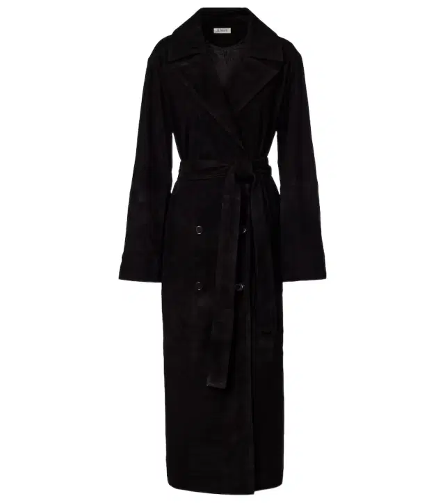 Rohe Róhe Suede wrap coat