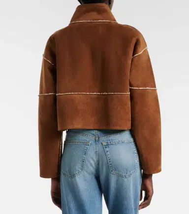 Velvet Kelly cropped jacket | Thumbnail 5