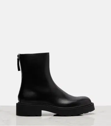 The Row Nobilis Fast leather ankle boots | Thumbnail 2
