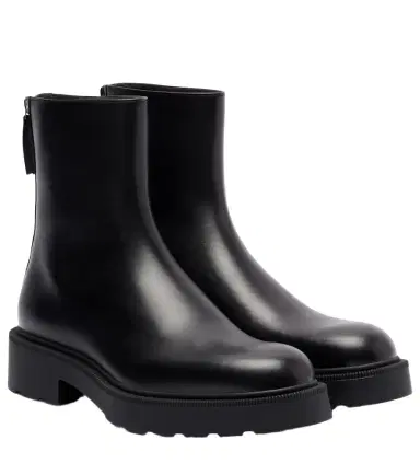 The Row Nobilis Fast leather ankle boots | Thumbnail 1