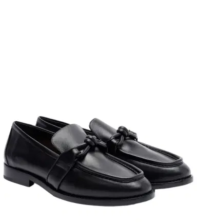 Bottega Veneta Astaire Knot leather loafers | Thumbnail 1
