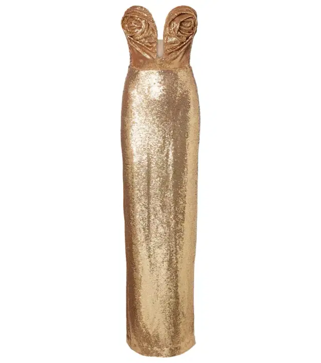 Sequined gown