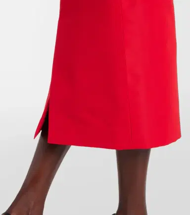 Carolina Herrera Off-shoulder silk cocktail dress | Thumbnail 4 Carolina Herrera Off-shoulder silk cocktail dress | Thumbnail 4