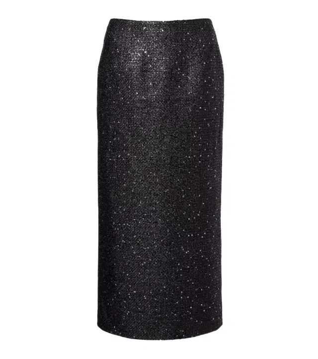 Carolina Herrera Sequined lamé tweed pencil skirt