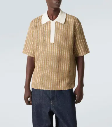 Jil Sander Knitted cotton polo shirt | Thumbnail 5