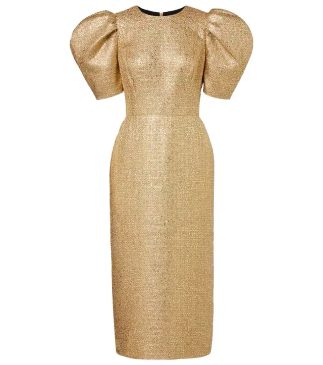 Carolina Herrera Tweed midi dress