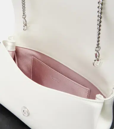 Jimmy Choo Soft Bow Mini embellished satin clutch | Thumbnail 2