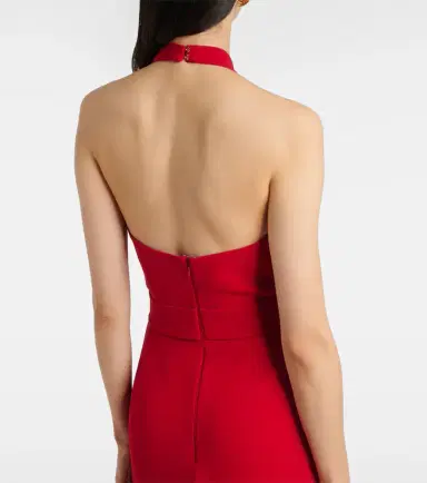 Elie Saab Draped halterneck gown | Thumbnail 4