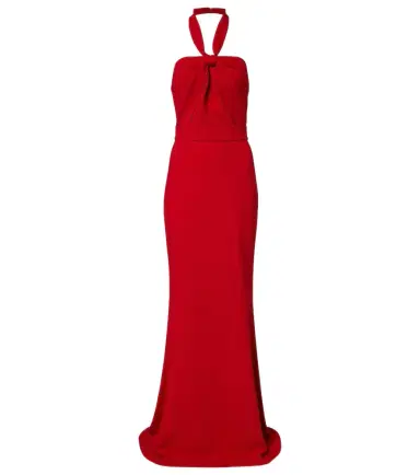 Elie Saab Draped halterneck gown | Thumbnail 1