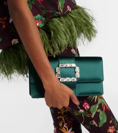Manolo Blahnik Maycap embellished satin clutch | Thumbnail 6 Manolo Blahnik Maycap embellished satin clutch | Thumbnail 6