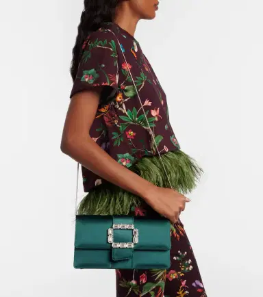 Manolo Blahnik Maycap embellished satin clutch | Thumbnail 7 Manolo Blahnik Maycap embellished satin clutch | Thumbnail 7