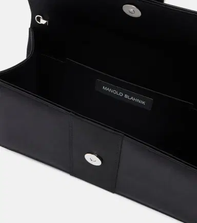 Manolo Blahnik Maycapjou satin clutch | Thumbnail 3 Manolo Blahnik Maycapjou satin clutch | Thumbnail 3