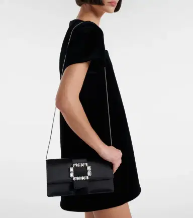 Manolo Blahnik Maycapjou satin clutch | Thumbnail 4 Manolo Blahnik Maycapjou satin clutch | Thumbnail 4