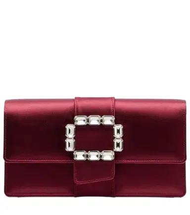 Manolo Blahnik Maycapjou embellished satin clutch | Thumbnail 1 Manolo Blahnik Maycapjou embellished satin clutch | Thumbnail 1