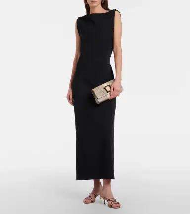 Manolo Blahnik Maygot snake-effect leather clutch | Thumbnail 5