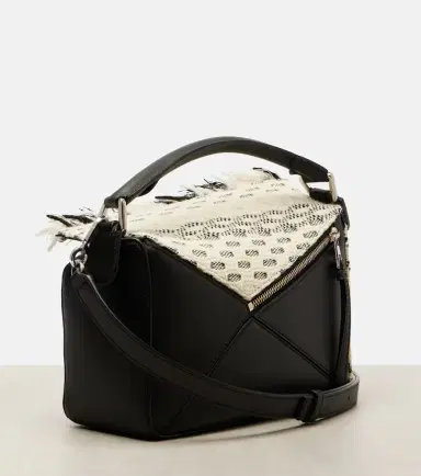 Loewe x Albers Puzzle Small leather top-handle bag | Thumbnail 2