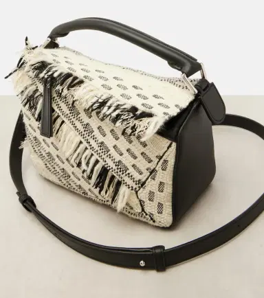 Loewe x Albers Puzzle Small leather top-handle bag | Thumbnail 4