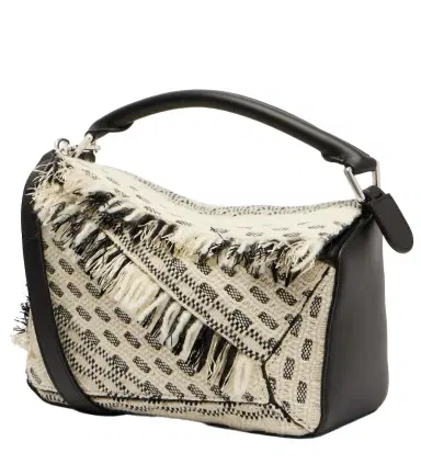 Loewe x Albers Puzzle Small leather top-handle bag | Thumbnail 1