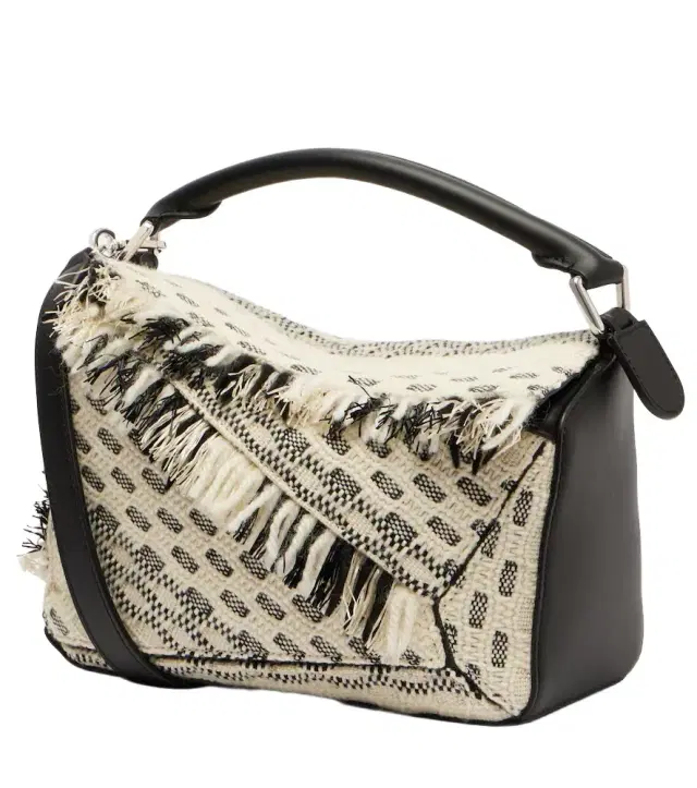 Loewe x Albers Puzzle Small leather top-handle bag