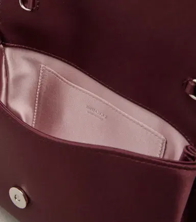 Jimmy Choo Soft Bow Mini embellished satin clutch | Thumbnail 4