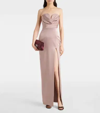 Jimmy Choo Soft Bow Mini embellished satin clutch | Thumbnail 7