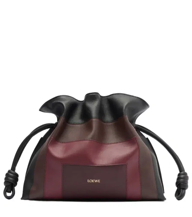 Flamenco Medium leather clutch