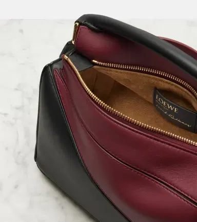 Loewe x Albers Puzzle Small leather top-handle bag | Thumbnail 4 Loewe x Albers Puzzle Small leather top-handle bag | Thumbnail 4