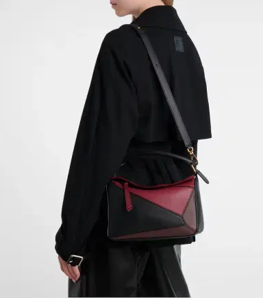 Loewe x Albers Puzzle Small leather top-handle bag | Thumbnail 5 Loewe x Albers Puzzle Small leather top-handle bag | Thumbnail 5