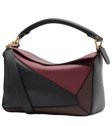 Loewe x Albers Puzzle Small leather top-handle bag | Thumbnail 1 Loewe x Albers Puzzle Small leather top-handle bag | Thumbnail 1