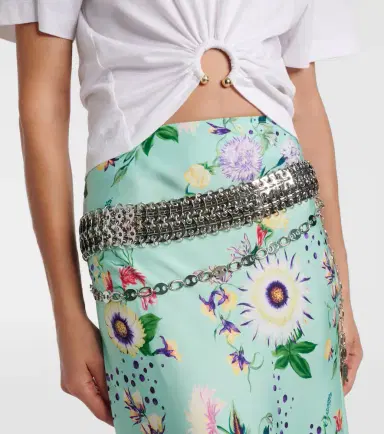 Rabanne Embellished chain belt | Thumbnail 3