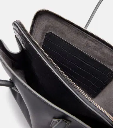 The Attico La Passeggiata Medium leather tote bag | Thumbnail 2