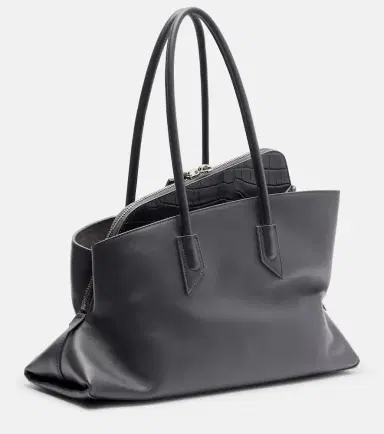 The Attico La Passeggiata Medium leather tote bag | Thumbnail 3