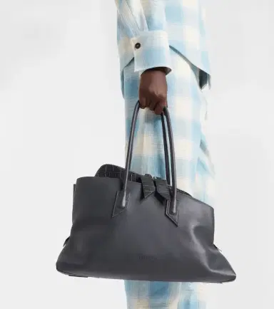 The Attico La Passeggiata Medium leather tote bag | Thumbnail 5