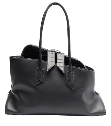 The Attico La Passeggiata Medium leather tote bag | Thumbnail 1