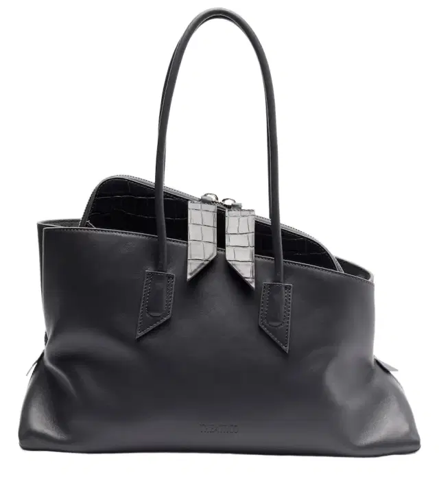 The Attico La Passeggiata Medium leather tote bag