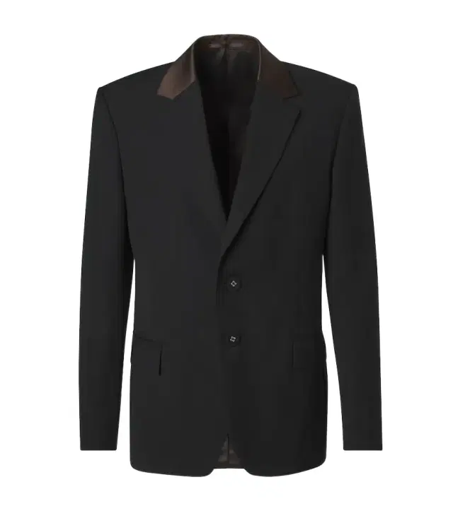 Wales Bonner Alto satin-trimmed virgin wool blazer