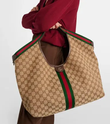 Gucci Giglio GG Canvas Large tote bag | Thumbnail 6
