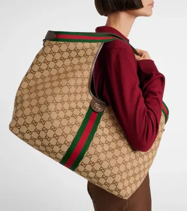 Gucci Giglio GG Canvas Large tote bag | Thumbnail 7