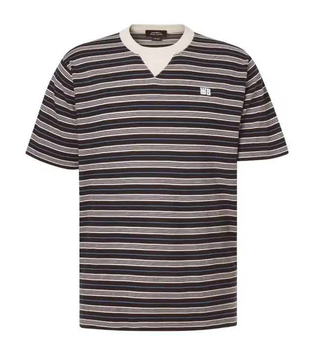 Song striped wool and cotton T-shirt