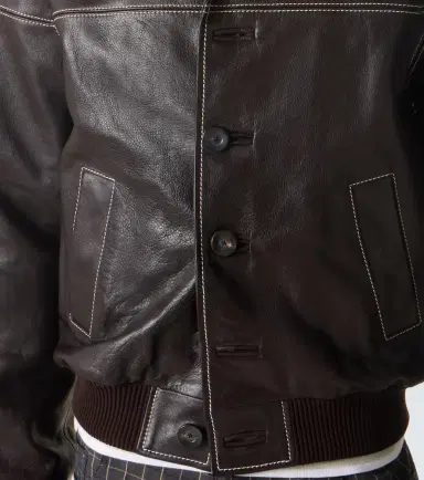 Wales Bonner Time leather jacket | Thumbnail 3 Wales Bonner Time leather jacket | Thumbnail 3