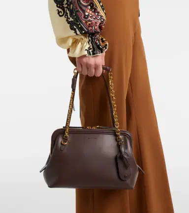 Etro Leather shoulder bag | Thumbnail 4