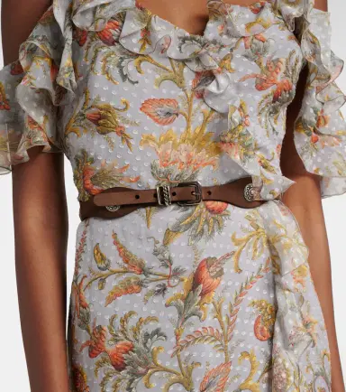 Etro Embellished suede belt | Thumbnail 3