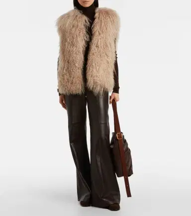 Yves Salomon Shearling gilet | Thumbnail 3