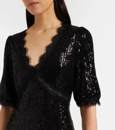 Rixo Verena sequined maxi dress | Thumbnail 5