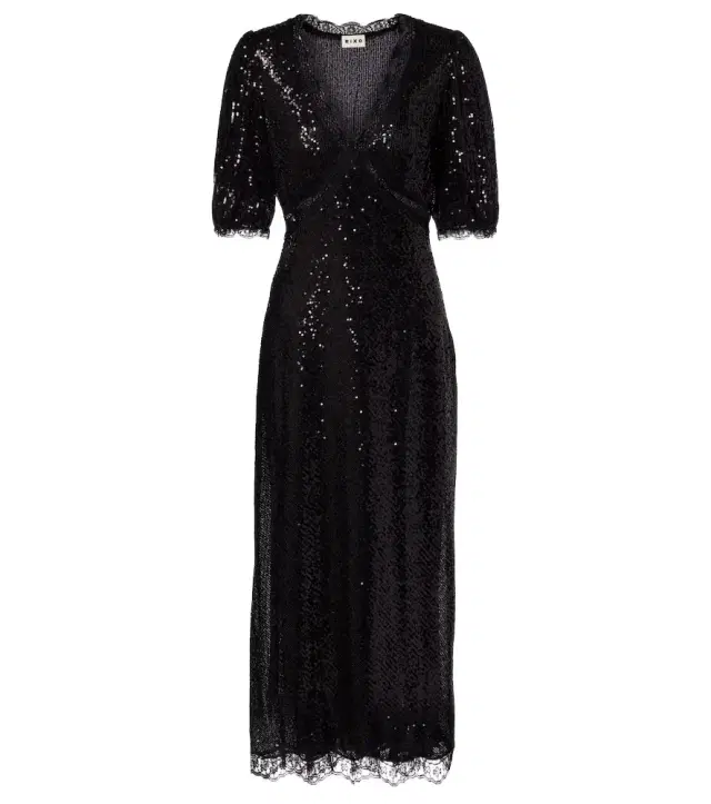 Rixo Verena sequined maxi dress