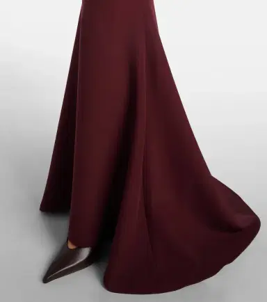 Safiyaa Clemenza crêpe gown | Thumbnail 6 Safiyaa Clemenza crêpe gown | Thumbnail 6